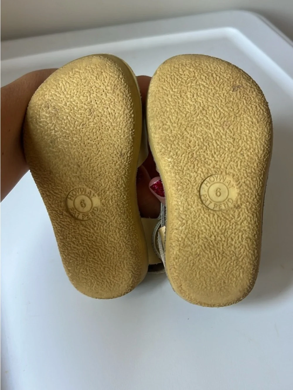 Girls Gold Sea Wees Sandals